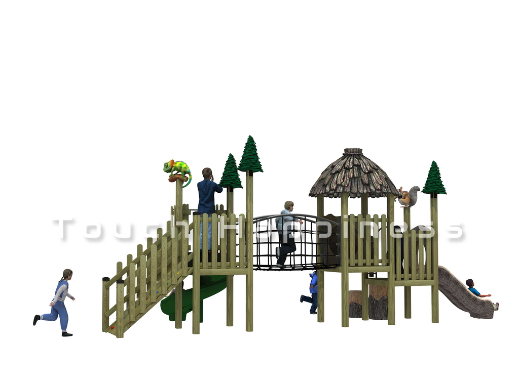 生态,滑梯,游乐,儿童,设计,乐园 . 滑梯TH-20201007