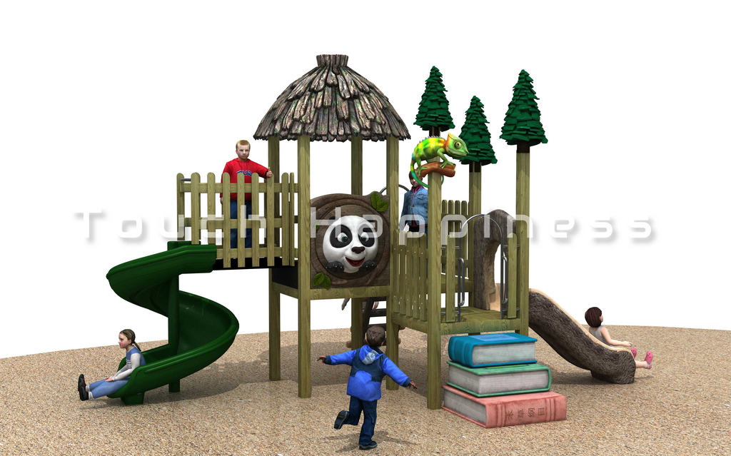 生态,滑梯,游乐,儿童,设计,乐园 . 滑梯TH-20201024