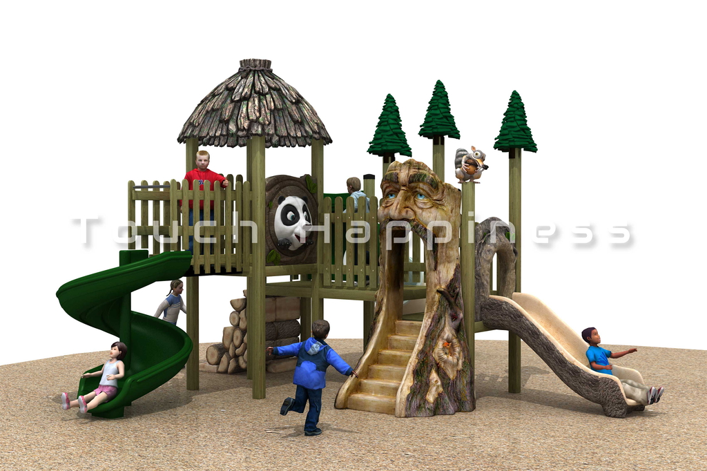 生态,滑梯,游乐,儿童,设计,乐园 . 滑梯TH-20201029