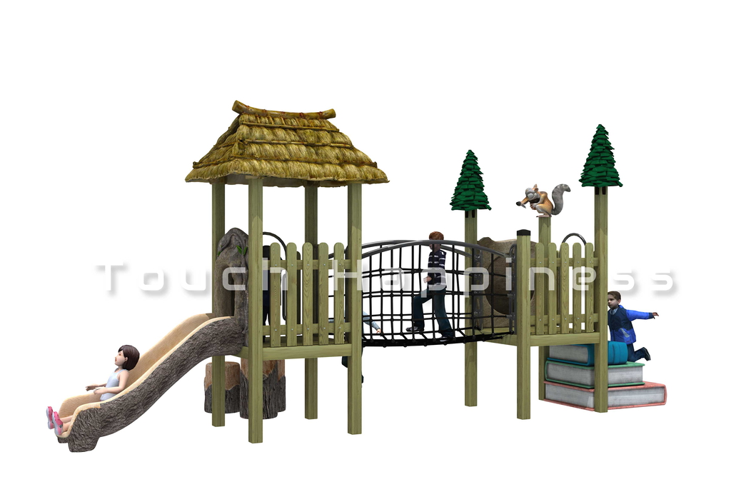 生态,滑梯,游乐,儿童,设计,乐园 . 滑梯TH-20201033